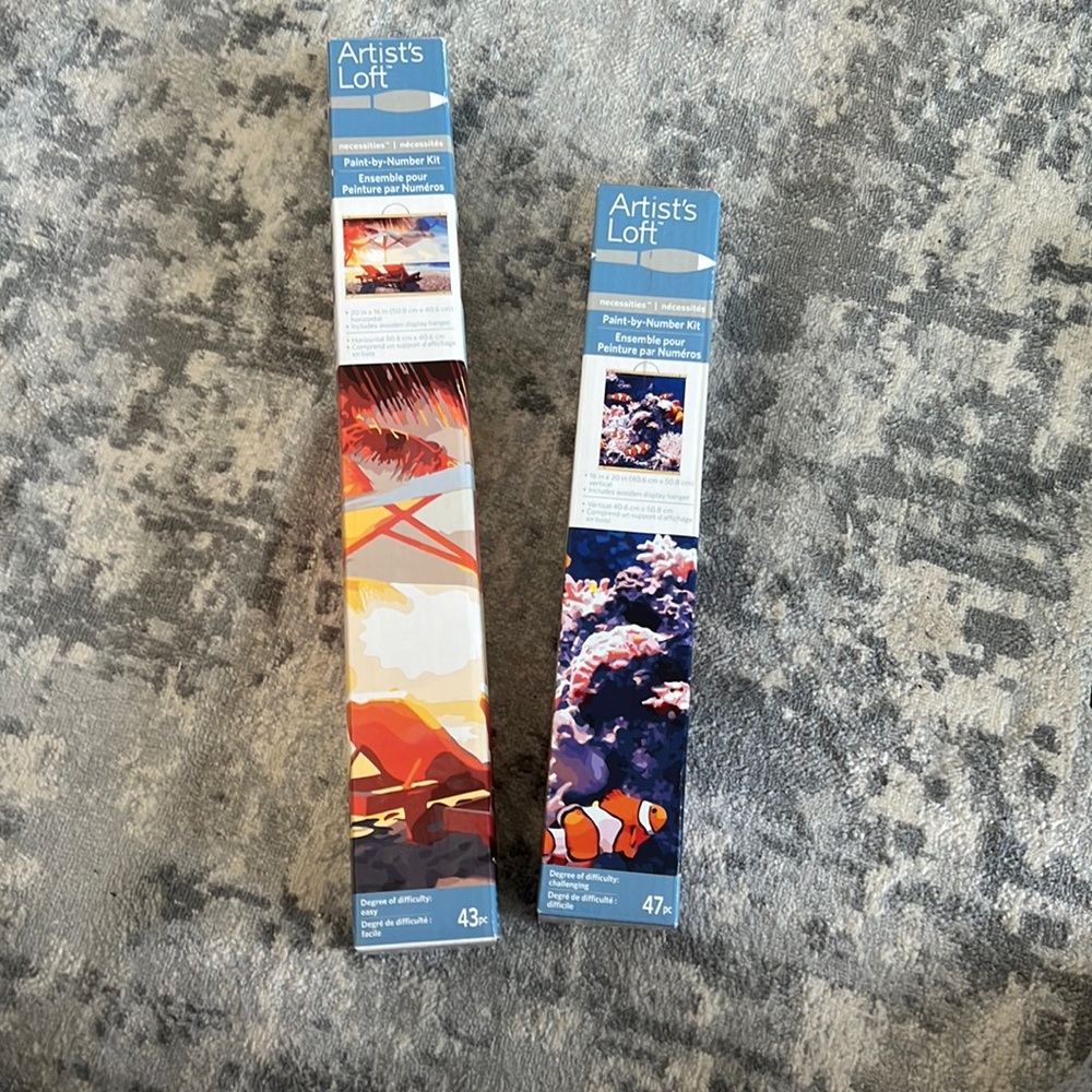 NEW Paint-By-Number Kits